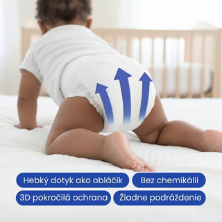 Kim & Kimmy Magické plienky Bez podráždenia, Bez pretekania