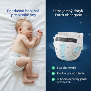 Kim & Kimmy Magické plienky Bez podráždenia, Bez pretekania