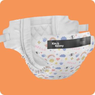 Kim & Kimmy Magické plienky Bez podráždenia, Bez pretekania
